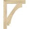 Ekena Millwork Imperial Block Rough Sawn Bracket, Douglas Fir, 4"W x 26"D x 34"H BKT04X26X34IMP05RDF - alternate 2